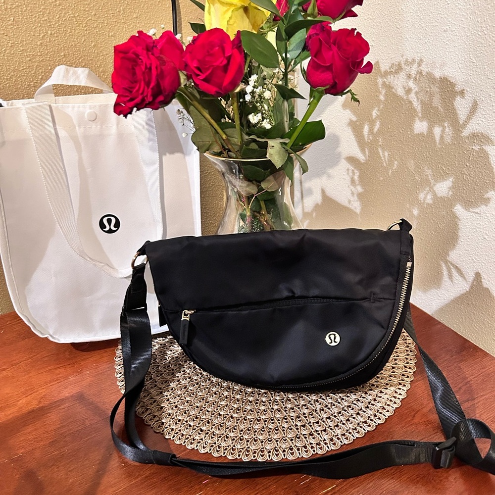 lululemon athletica Black Crossbody Bag